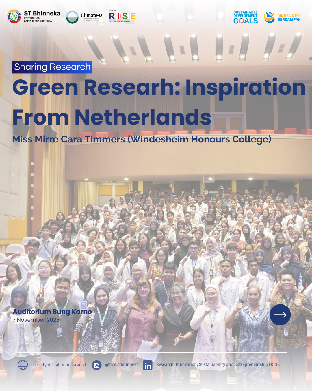 Menggali Inspirasi Riset Hijau dari Negeri Kincir Angin