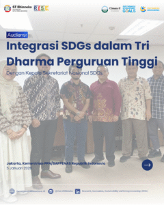 Universitas Satya Terra Bhinneka Inisiasi Sustainability Living Lab, Perkuat Sinergi SDGs dengan Bappenas
