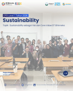 ST Bhinneka melaksanakan CPD Sustainability yang mengangkat topik Sustainability sebagai Visi dan Core Values ST Bhinneka
