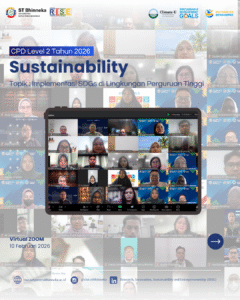 ST Bhinneka menggelar CPD Sustainability Level 2 Tahun 2026 dengan tema Implementasi SDGs di Lingkungan Perguruan Tinggi