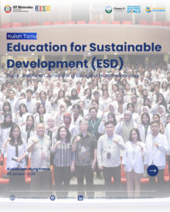 Kuliah Tamu ESD Series 2: Jurnalistik dalam Membangun Kesadaran Publik di Tengah Bencana Hidrometeorologi