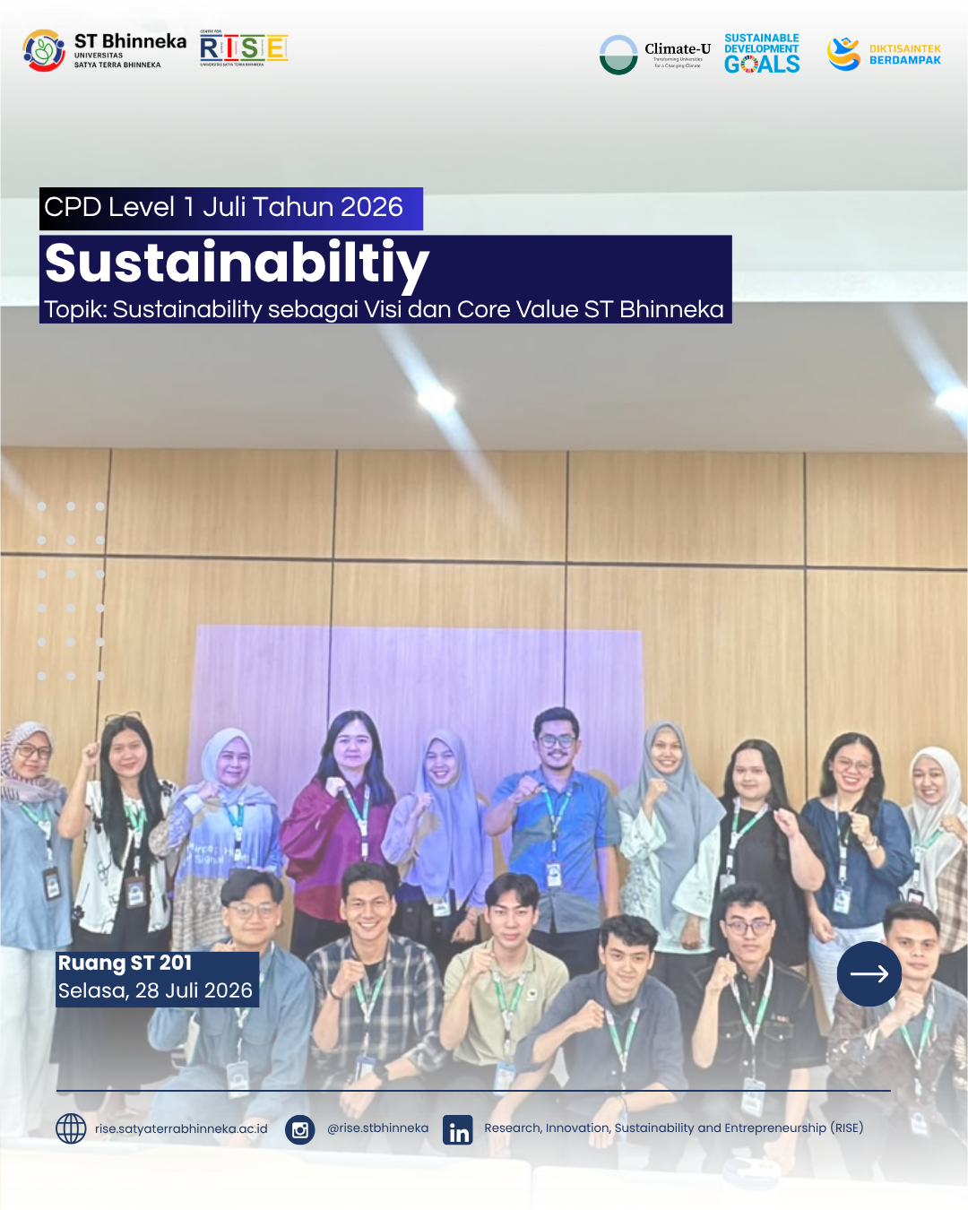 CPD Level 1 2026 Sustainability sebagai Visi dan Core Value ST Bhinneka